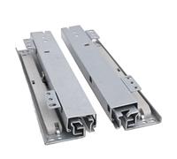 Guide Sottopavimento Acciaio Costruzione Riduzione Rumore Facile Installazione