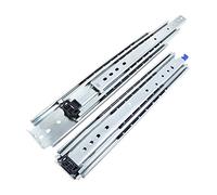 Guide telescopiche per cassetti resistenti con serratura, capacità 136 kg, guide telescopiche per scorrimento fluido e durata