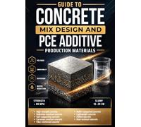 Guide to concrete mix design and PCE additive production materials: Principles of Concrete Mix Design, SCMs Integration, and Advanced PCE Admixture Formulations