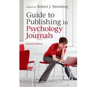 Guide to Publishing in Psychology Journals - Sternberg Robert J.