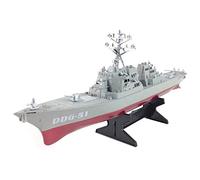 Guided Missile modello navale giocattolo statico con stand espositivo nave da guerra modello fai da te giocattolo educativo hobby regalo per bambini