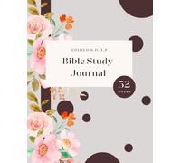 Guided SOAP Bible Study Journal