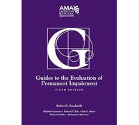 American Medical Ass Guides to the Evaluation of Permanent Im (Copertina rigida)