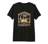 Guiding Curiosity I Museo d'Arte Musei Storici Maglietta Premium