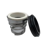 GuidNaurys 1 pz 155-15 Guarnizione meccanica Albero da 15 mm Serie 155 Pompa acqua Guarnizione meccanica Albero Ceramica Carbonio EPDM Molla elicoidale Perdite d'acqua