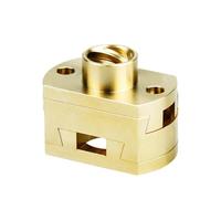 GuidNaurys 1 pz Accoppiamento 18mm Accoppiatore albero con dado for asse Z Vite Giunto albero stampante 3D Collegamento assi