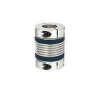 GuidNaurys 1 pz Giunto albero D55L72 Soffietto Giunto motore flessibile CNC Alluminio Alta elasticità Giunto universale Stampante 3D Cardano vibrazioni coppia(18mm to 18mm)