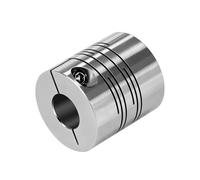 GuidNaurys 1 pz Giunto di collegamento parallelo D25 L30 Giunto albero flessibile motore Lega di alluminio Collegamento Encoder Stampante 3D Scanalatura Cardano vibrazioni coppia(10mm to 10mm)