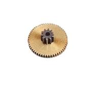 GuidNaurys 1 ruota dentata a doppio strato da 1,2 mm, pignone di riduzione dell'albero a calzata libera, modulo 0,2, 10 denti, modulo 0,2, 54 denti, ingranaggio duplex Pignone dritto