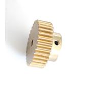 GuidNaurys 1ps 0.5M 96T Ingranaggio cilindrico 46.5x10mm Pignone dritto 0.5 Modulo 96 Denti Ingranaggio cilindrico con gradino Trasmissione(Step 15mm bore 6mm)