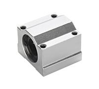 GuidNaurys Boccola di scorrimento con cuscinetto a sfere a movimento lineare SCS8UU SC10UU SCS12UU 16UU 20UU Albero lineare guida boccola(SCS40UU)