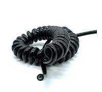 GuidNaurys Cavo a molla 14AWG espandibile 6 metri millimetri quadrati Isolamento estensibile Linea retrattile resistente alla trazione e al freddo retrattile(3 Cores)