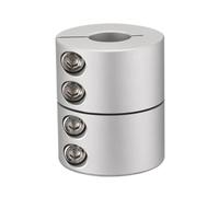 GuidNaurys Giunti flessibili for accoppiamento albero struttura integrata serie morsetto rigido in alluminio 1 pz Collegamento assi(16X24mm)