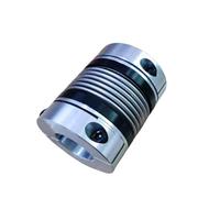 GuidNaurys Giunto for albero servomotore D65 L81, giunto a soffietto in metallo CNC senza gioco vibrazioni coppia(18mm to 22mm)