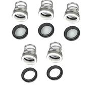 GuidNaurys Guarnizioni meccaniche tipo 155A 155B 28 mm ID 43 mm OD 155B-28 Guarnizione albero pompa acqua di circolazione Perdite d'acqua