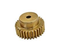 GuidNaurys Ingranaggio cilindrico a denti dritti da 0,7 modulo 99T, diametro 70,7 mm, pignone da 0,7 M, 99 denti, in ottone, con gradino cremagliera(6mm bore)