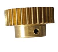 GuidNaurys Ingranaggio cilindrico a gradini in rame da 0,5 moduli da 70 denti Ingranaggio cilindrico a gradini da 0,5 M da 70 denti Pignone dritto spesso da 5 mm Trasmissione(12mm bore)