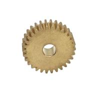 GuidNaurys Ingranaggio cilindrico in ottone con modulo 0,7 50 denti Pignone a denti dritti 0,7M 50T Diametro 36,4 mm Ingranaggio cilindrico spessore 5 mm cremagliera(20mm bore)