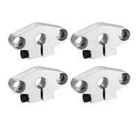 GuidNaurys Supporto for asta di serraggio for guida lineare in alluminio SHF8 da 4 pezzi for albero da 8 mm di diametro guida boccola