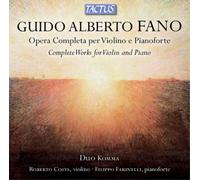 Complete Works Volin And Piano - Guido Alberto Fano (Audio Cd)