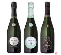 Guido Berlucchi | Franciacorta DOCG ’61 | Set Regalo 3 Bottiglie | Extra Brut | Nature 2016 | Satèn | Idee Regalo Natale | Selezione Pregiata di Bollicine Italiane