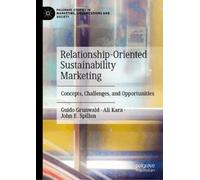 Guido Grunwald Ali Kara Jo Relationship-Oriented Sustainabil (Copertina rigida)