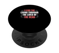 Guido i vivi attraverso le vite dei morti Guide turistiche PopSockets PopGrip Adesivo