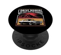 Guido manuale ma non ho letto il manuale divertente gioco di parole PopSockets PopGrip Adesivo