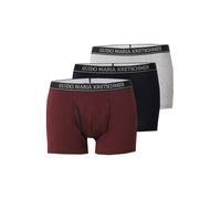 Guido Maria Kretschmer Men Boxer 'Can' borgogna / nero / bianco Uomo Guido Maria Kretschmer Men S