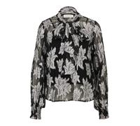 Guido Maria Kretschmer Women Camicia da donna 'Fina' nero / argento Donna Guido Maria Kretschmer Women XS nero / argento