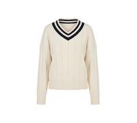 Guido Maria Kretschmer Women Pullover 'Polly' crema / blu scuro Donna - PROMO - Pullover e cardigan - Maglioni - Pullover a maglia fine Guido Maria Kretschmer Women M-L