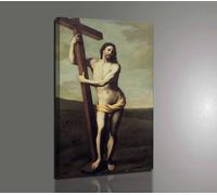 Guido Reni Gesù Risorto Quadro Stampa su tela Canvas Vernice Pennellate