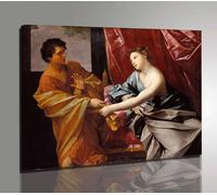 Guido Reni Giuseppe e la Moglie di Potifar Stampa su Tela Vernice Pennellate