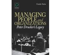 Guido Stein Managing People and Organizations (Copertina rigida)