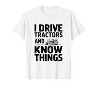 Guido trattori e so Cose Divertente Agricoltore Maglietta
