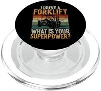 Guido un carrello elevatore qual è il tuo carrello elevatore Superpower PopSockets PopGrip per MagSafe
