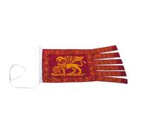 GUIDONE VENEZIA BANDIERA IN POLIESTERE CM 22x44 CODE TAGLIATE BARCA NAUTICA