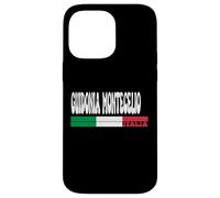 Guidonia Montecelio City Italia Travel Lovers Bandiera Italia Custodia per iPhone 14 Pro Max