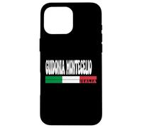 Guidonia Montecelio City Italia Travel Lovers Bandiera Italia Custodia per iPhone 16 Pro Max
