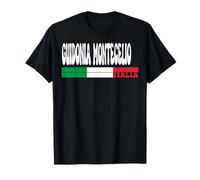 Guidonia Montecelio City Italia Travel Lovers Bandiera Italia Maglietta