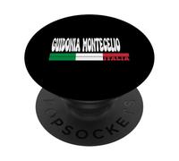 Guidonia Montecelio City Italia Travel Lovers Bandiera Italia PopSockets PopGrip Adesivo