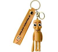 Guidre Tung Sahur Portachiavi per bambini, Italian Brain Red Animals Keychains,Brain Red Figure Portachiavi, Trallalero Trallala, Brr Brr Patapim, Sahur, M
