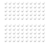 Guihydur 100 Pacchetti di Connettori di Striscia LED RGB a 4 Pin 8 mm Estensione Terminale Adattatore Saldature Saldature per Striscia LED SMD 3528