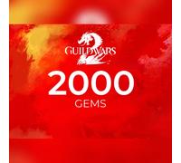 Guild Wars 2 2000 Gems Card (PC) ArenaNet Key - GLOBAL