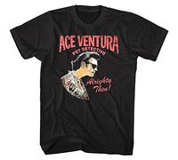 guilin Ace Ventura Pet Detective Profile Men's T Shirt Alrighty Then Jim Carrey 90s Black S