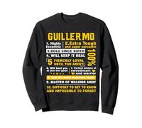 Guillermo Altamente Eccentrico 10 Fatti Camicia Nome 2t5t Felpa