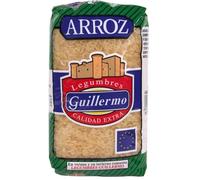 Guillermo Riso Parboiled Extra, Riso Vaporizzato che non Si Spappola, Ricco di Nutrienti, 1 kg, Lotto da 3