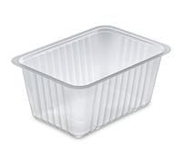 GUILLIN - alphacel cl1500tpe Pack di 6 Sacchetti di 110 barquettes scellable, Plastica, Traslucido, 19.2 x 13.7 x 8.6 cm