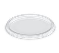 GUILLIN covp1000ch8 Cartone Coperchio per Vaso Rotondo, Plastica, Trasparente, 12,2 x 12,2 x 0,8 cm