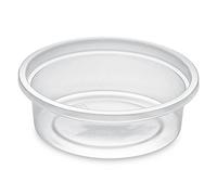 GUILLIN - Delipack POT50C Sacchetto da 100 vasetti per Salsa Diritta 50 CC, Polipropilene, Uso Freddo, Trasparente, 7 x 7 x 2,2 cm